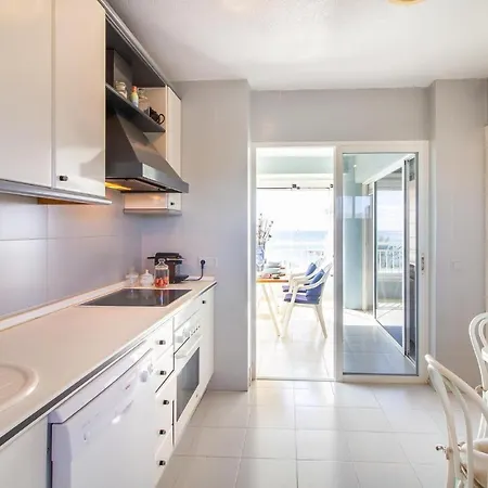 Beach Front Apartment In Aguilas With Wifi Exterior photo
