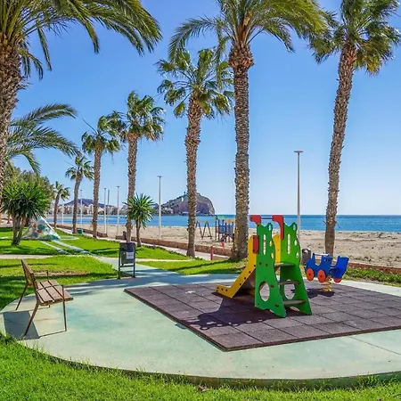 Beach Front Apartment In Aguilas With Wifi Exterior photo