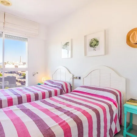 Beach Front Apartment In Aguilas With Wifi Exterior photo